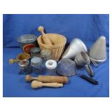 Vintage Flour Sifters & more