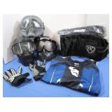 V Force Face Guard, Pads & more
