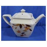 Vintage Halls Superior China Jewel Autumn Leaf