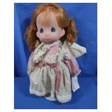 Precious Moments Doll on Stand