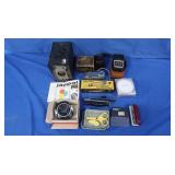 Antique Box Camera 80mm Enlarger Lens, Camera