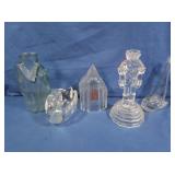 Crystal Nutcracke Candlestick, Bed Vases & more