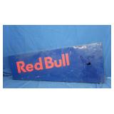 Metal Red Bull Advertising Sign 34Lx15.5Wx8.5"w