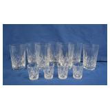 11 Waterford Glasses