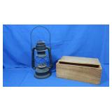 Vintage Dietz Lantern (Little Wizard), Nail Box