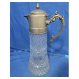 Fancy Pitcher w/Top 14" tall