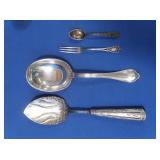 Sterling Silver Lot .925   4.6oz & 3.3oz(weighted