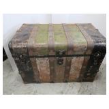 Vintage Steamer Trunk 24Hx36Wx22"D
