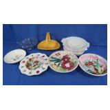 Vintage Glasbake Spring Garden J-2357,