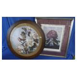 2 Pictures-28x24", Round 28" Dia