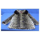 Sebastian Faux Leopard Jacket (no sz, looks sm)
