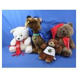 4 Misc Stuffed Animals
