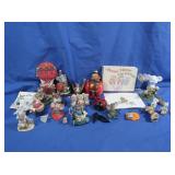 Figurines-Mice, Ladybugs, Book