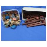 Lincoln Logs, Wooden Blocks