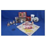 NIB Hallmark NFL Ornaments, NFL Tin & more