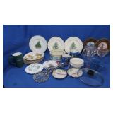 Lg Lot Misc Plates & Bowls