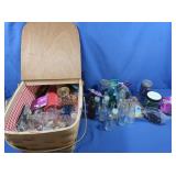 Snap-on Picnic Basket (great cond) w/Crafting