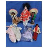 Porcelain Head Jester Doll, Mexican Dolls, Annika