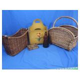 Wicker Magazine Racks, Wooden Magazine Rack