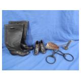 Antique Child sz 6 Rubber Co Boots (soft), 1800s