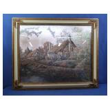 Framed Carl Valente Metallic Finished Print