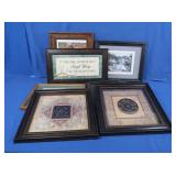8 Framed Pictures