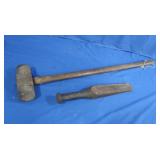 Sledge Hammer, Heavy Duty Wood Chisel
