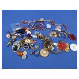 Costume Jewelry Earrings & Misc