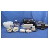 GE Waffle Maker (turns on), West Bend Hot Plate,