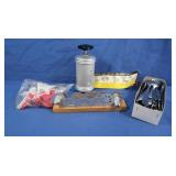 NIB Jello Popsicle Sticks, Mirro Cookie Press,