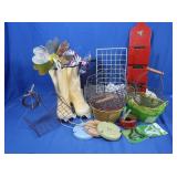 Metal Storage Bins, MCM Hanging Organizer, Cast