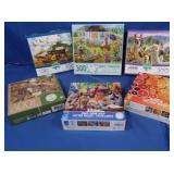 6 Puzzles-300 pcs