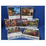 7 Puzzles-500 & 1000 pc