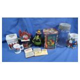Crown Mason Jar, Matchbooks, Tins & more