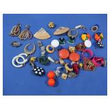 Misc Costume Jewelry Earring Pairs