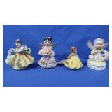 4 Lefton China Figurines