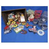 "Friendship" Music Box, Small Knitting Needles,