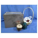 Vintage Marching Band Cake Pick Toppers, Glass