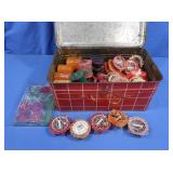 Metal Lunch Box w/Candles & Wax Melts