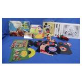 Disney Records, Souvenir Book, Pins, Ornaments