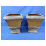 2 Cracker Barrel Sun Drenched Plant Stands