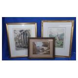 Antique Pastel Print 16x13", Signed Print 92/250