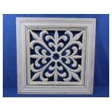 Decortaive Cast Iron Crate in Frame