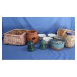 Planters, Baskets, Glass Insulator
