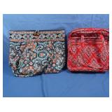 2 Vera Bradley Bags 12x3x14" & 12x6x14"