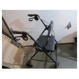 McKesson Walker w/Seat & Hand Brakes