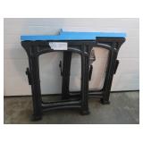 2 Plastic Work Saw Horses