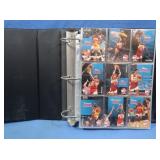 1992 Skybox Basketball Trading Cards in 3" Binder