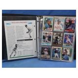 90s Ron Grant Baseball Cards in Binder