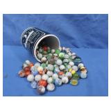 Vintage Marbles w/Shooter